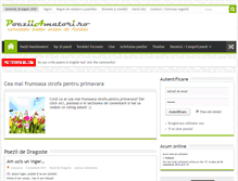 Tablet Screenshot of poeziiamatori.ro